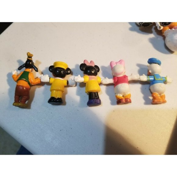 Disney PVC Miniatures Mickey Minnie Donald Daisy Goofy Collectible - Picture 3 of 3
